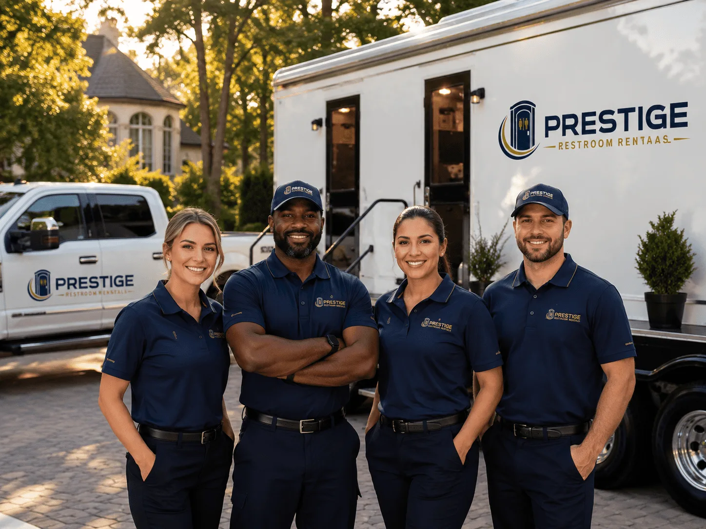 Trusted Luxury Portable Restrooms company in Saint John, ND